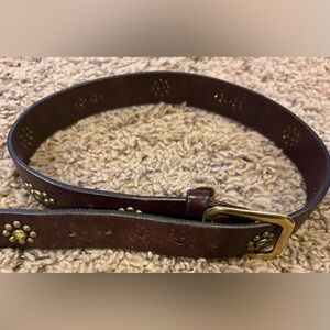 B-low the Belt Leather Brown Belt